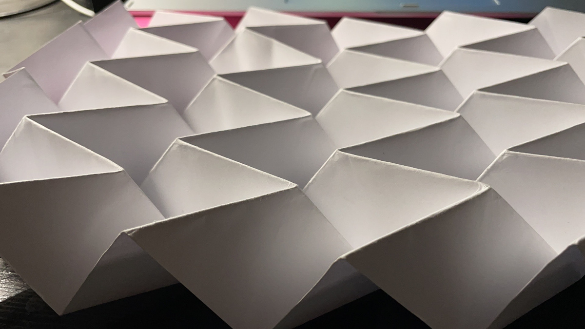 Paper Folding Lego assembly