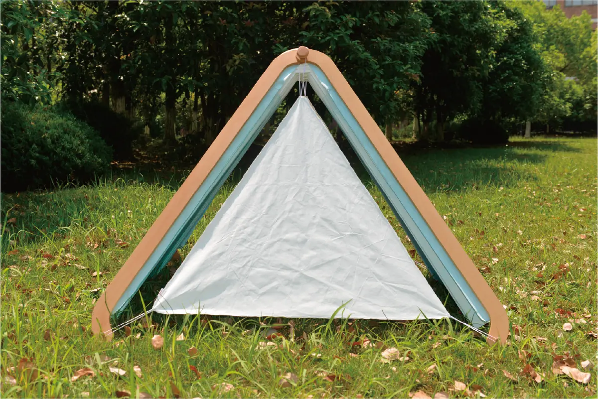 Space tent product rendering